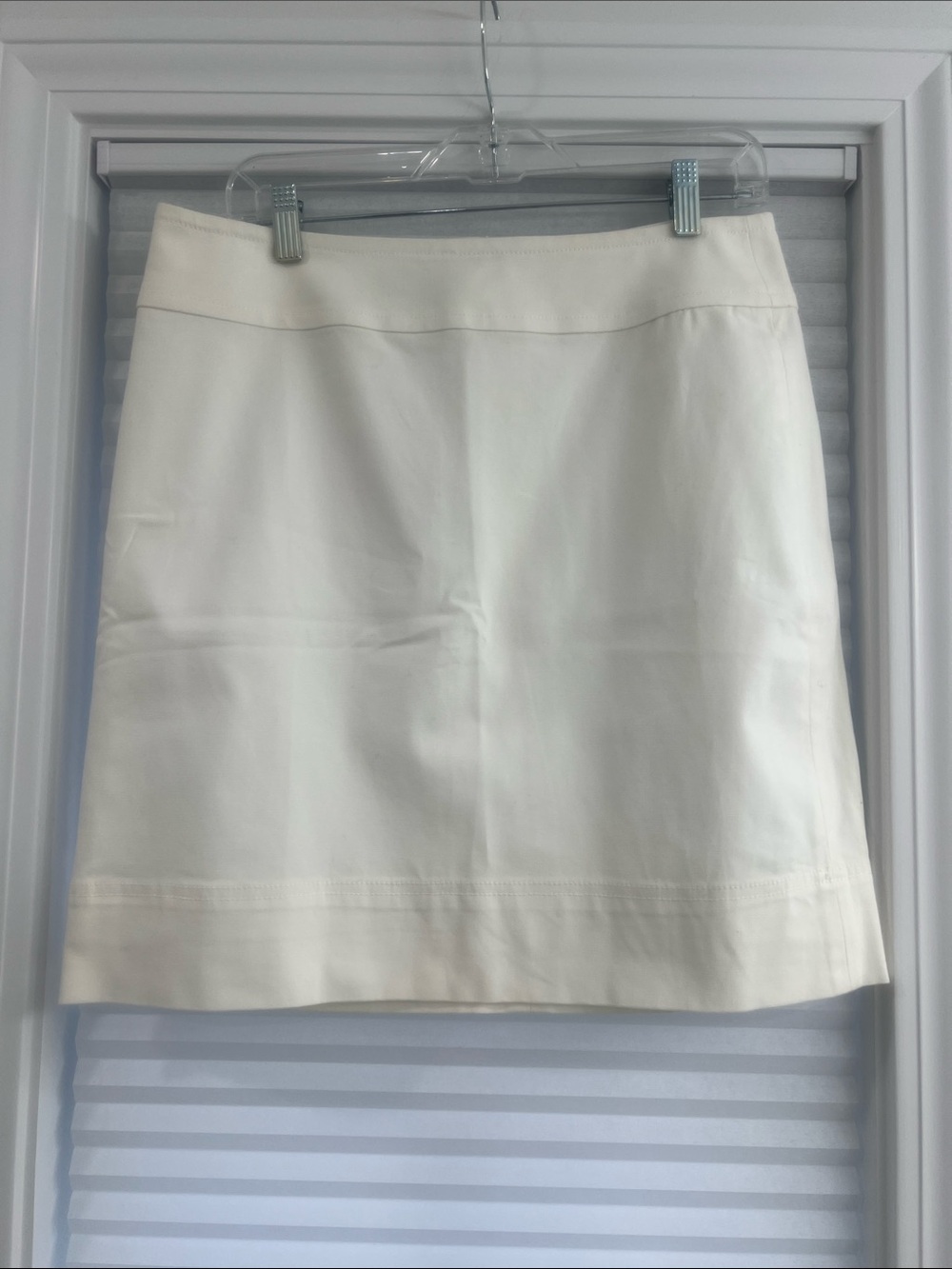 Talbots White Mini Skirt